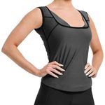 RDX Women’s Sauna Vest Heat Trapping Sweat Waist Trainer - Reach Oeko TEX 100 Certified Body Shaper