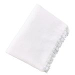 100% Cotton Premium WHITE BATH TOWEL for Men, Women and Kids. 400gsm; Suitable for Bath, Travel, Hotel, Spa, Gym, Yoga, Saloon, Sports. Pack of 1 pcs. White Color (30x60inch)