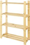 Core Products Cedar Timber 4 Shelf Storage Unit