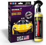 Car Spray Wax for Car Detailing - Quick and Easy Carnauba Liquid Car Wax Spray for Instant Gloss and Protection - Multi Surface Premium Brazilian Carnauba Car Wax Polish for All Vehicle Types