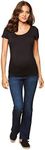 Motherhood Maternity Women's Maternity Indigo Blue Stretch Secret Fit Belly Boot Cut Jean, Dark Wash, 2XL