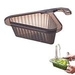 2 Pcs Sink Drain Basket,Swan Drain Basket Strainer For Kitchen Sink,Multifunctional Triangle For Kitchen Food Waste Catcher,Sink Filter Triangle Kitchen Bathroom Food Strainer Fruit Drainer Basket