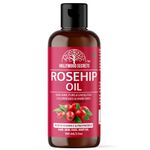 Hollywood Secrets Organic Pure Rosehip Oil Skin Face Hair 100 ml