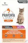 Parapet Praventa for Small Cats - 6 Tubes