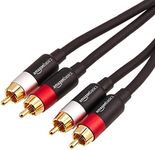 Amazon Basics 2 RCA Audio Cable for