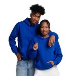 Russell Athletic Men's Dri Power Hooded Pullover Fleece Sweatshirt, Royal Blue, Medium