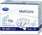 Molicare Slip Maxi Medium (Plastic Backed) - Pack of 14 (Incontinence Slips)