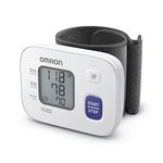 OMRON RS2 Wrist Blood Pressure Monitor, clinically validated Blood Pressure Machine with Preformed Cuff (13.5-21.5 cm) Irregular Heartbeat Detection, 30 Measurements in Memory