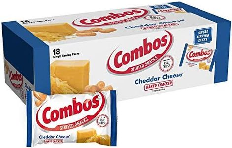 Combos Cheddar Cheese Cracker Baked Snacks, 6.3 oz