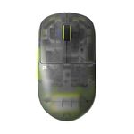 Pulsar Gaming Gears X2H Mini (High Hump) Wireless Gaming Mouse - Ultra Lightweight 52g, Symmetrical, 2.4GHz, 1KHz Polling Rate, PAW3395 26K DPI Sensor, Up to 100 Hours of Battery Life - Acidic Green