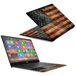 MightySkins Skin Compatible with Dell XPS 13" 9370 (2018) - Vintage Flag | Protective, Durable, and Unique Vinyl Decal wrap Cover | Easy to Apply, Remove, and Change Styles | Made in The USA