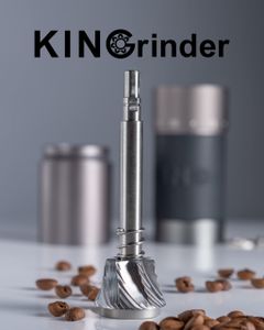 KINGrinder K6 Manual Coffee Grinder – Adjustable Burr Mill