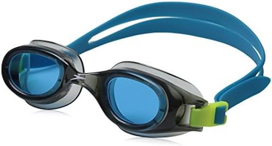 Speedo Jr. Hydrospex Classic Goggle - Kids Swim Goggle - Grey / Blue