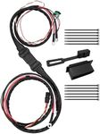 Truck & Plow Side Battery Cable Set Fit for Western SnowEx Fisher Blizzard Snow Plow, 4 Pin Power Cable Wiring Harness Replace 42014 42015 48295
