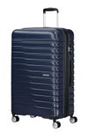 American Tourister Flashline Spinner L, Suitcase, 78 cm, 100/109 L, Blue (Ink Blue), Blue (Ink Blue), Spinner L (78-100/109 L), Suitcases & Trolleys