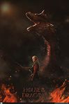 Trends International House of the Dragon - Daemon Dragon One Sheet Wall Poster, 22.375'' x 34''