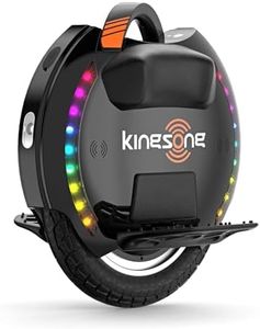 KINGSONG 14DPro Electric Unicycle One Wheel Self Balancing Unicycle for Adults, 19 MPH Top Speed & 32° Climbing, Smart Self-Balancing Commuter Unicycle (White)