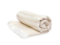 Mush Rayon derived from Bamboo Large Bath Towel | Ultra Soft, Absorbent, Light Weight, & Quick Dry Towel for Bath, Travel, Gym, Beach, Pool, and Yoga | 75 X 150 cms (Pack of 1 - Beige)