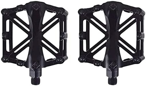 UDee Universal Road BicyclePedals Lightweight Non-Slip Wide Flat Cycling Pedals Fit for Cycle