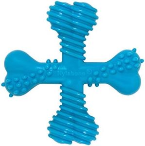 Nylabon Power Chew Comfort Hold X Bone Chew Toy for Dogs, Beef Flavor, Small - Up to 25 lbs. (1 Count)