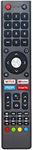 GCBLTV02ADBBT Replacement Voice Remote fit for CHIQ TV GCBLTVC1GBBT GCBLTVC1GBBT-C2 GCBLTVC1GBBT-C5 GCBLTVC1GBBT-C6 GCBLTVC1GBBT-CHANGHONG with Shortcut Keys Netflix YouTube PromeVideo GooglePlay