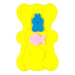 BEWAVE Comfy Baby Bath Sponge Cushion Anti Bacterial And Skid Proof Bath Mat, Yellow