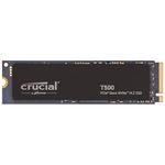 Crucial T500 1TB SSD PCIe Gen4 NVMe M.2 Internal Gaming SSD, Up to 7300MB/s, Laptop and Desktop Compatible, Microsoft DirectStorage, Solid State Drive - CT1000T500SSD8