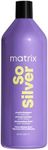 Matrix Total Results Colour Obsessed So Silver Shampoo, Clear, 1 l (Pack of 1)