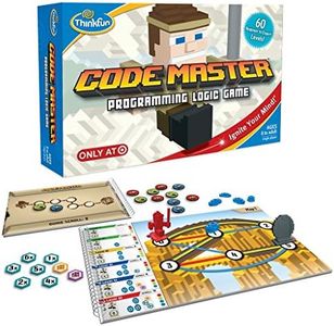 ThinkFun Code Master Programming Logic Game and STEM Toy - Brain-Boosting Gameplay | Educational Fun | Mind-Teasing Challenges for Kids and Teens