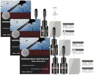 Windshield Crack Repair Kit, 2026 New Multi-Functional Car Glass Repair Kit, Transparent Windshield Repair Liquid for Vehicle Glass Restoration, Easy Windshield Chip Repair Kit (3)