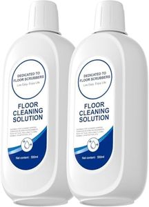 Floor Cleaning Solution Compatible with Tineco, Deep Cleans for Multiple Hard Floors, Suitable with All Robot Vacuums with Mopping and Cordless Wet/Dry Vacuum Mop Cleaner (2 Bottle)