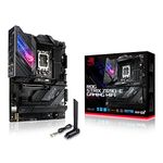 ASUS ROG Strix Z690-E Gaming WiFi 6E LGA 1700(Intel 12th Gen) ATX Gaming Motherboard(PCIe 5.0,DDR5,2.5 Gb LAN,Thunderbolt 4,5xM.2,1xPCIe 5.0 M.2,ROG Hyper M.2 Card,Front Panel USB 3.2 Gen 2x2 Type-C)