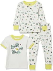 Amazon Essentials Disney | Marvel | Star Wars | Princess Pigiami in Cotone Aderenti Bimba, Pacco da 3, Set di 3 Amici Ribelli di Star Wars, 24 Mesi