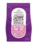 Stella & Chewy's Raw Coated Premium Kibble Cat & Kitten Food – Grain Free, Protein Rich Meals – Cage-Free Chicken for Kittens Recipe – 2.5 lb. Bag