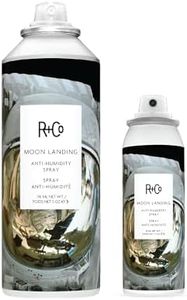 R&Co Moon Landing Anti-Humidity Spray - Frizz Control & Humidity Protection - Flexible Hold for Smooth Hair & Flyaway Tamer - Lightweight Moisturizing Shine Spray for Healthy Hair - 1.7oz & 5oz