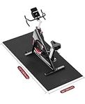 HAPBEAR Exercise Equipment Mat-72" x 36"x1/4" (183 x 92cm×6mm), Treadmill Mat, Exercise Bike Mat, Heavy-Duty Floor Protector, Non-slip, Noise Reduction, Waterproof.