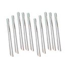 KMW Table Crumber with Pocket Clip, Silver (10 Pieces) I Stainless Steel Construction, Commercial Grade | Table Cloth in Restaurants and Home, Servers, Waitresses Tool Accessories