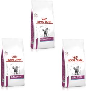 Royal Canin Veterinary Renal Special Feline | Paquete Triple | 3 x 400 g | Alimento Completo para Gatos Adultos | Ayuda a la función renal