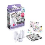 Studio Creator Instant Camera Refill 10 Pack, Photo Creator, Over 700 Prints, Instantly Dry, Personalise Prints with Cool Stickers!, White (CLK 005)