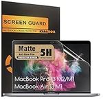 KEANBOLL 3-Pack Anti Glare Screen Protector for MacBook Pro 13 Inch M2 M1,MacBook Air 13 M1,Model A2338 A2289 A2251 A2159 A1706 A1708 A1989 A2337 M1 A2179 A1932,Eye Protection Anti Fingerprint