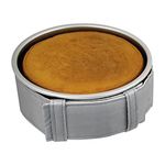 PME LBB123 Level Baking Belt 32" x 3" for Cake Pans, Standard, Silver