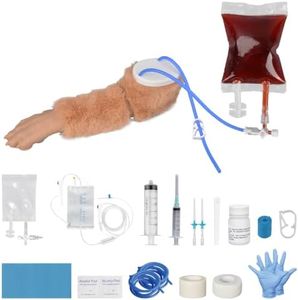MOBIVA Canine IV Practice Kit for Blood Draw&Venipuncture Training,Expanded