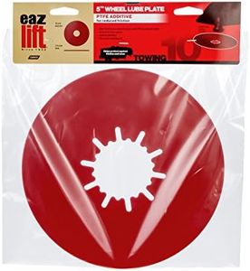EAZ LIFT TPE 10" Premium Fifth Wheel Lube Plate, Red w/PTFE (44668)