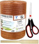 QueenBird Copper Mesh for Pest Control - 5" X 30 Feet, Blocker for Mouse, Rat, Rodent, Snail, Bird, Bat, Squirrel, Snake, Mice, Bug - DIY Insect Control, Pure Copper Fill Fabric, 100% Copper Roll