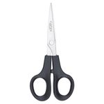 Godrej Cartini Scissors I For Everydaywith comfortable grip I For cutting thread, Milk Pouches, for Sachets I Stainless steel finish