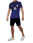 BODYSPORTS.CO Messi Argentina Away World Cup Jersey (40) Multicolour