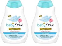 Baby Dove Shampoo 200 ml, Mild No Tears Rich Moisture Baby Shampoo for kids, Gentle Care for Baby's Soft Hair - No sulphate, no Paraben shampoo (Pack of 2)