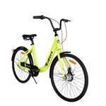 RIDERS Vogue 24" Classic Cycle Without Gear | Cycle for Women | NEON Green | Age: 14+ Years l