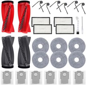 28 Pack Accessories Kit for Roborock Saros 20, Saros 10R, Qrevo CurvX