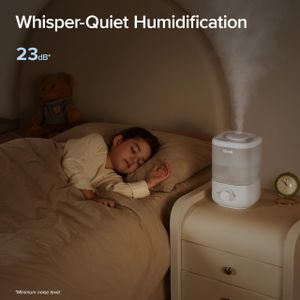 LEVOIT Cool Mist Humidifier for Bedroom – Quiet Air Moisturizer